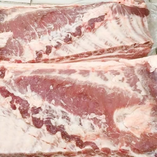 Ba rọi có sườn đông lạnh